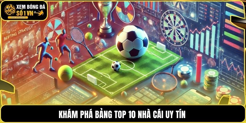 Khám phá bảng top 10 nhà cái uy tín